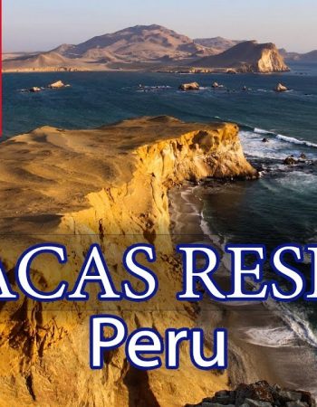 Paracas National Reserve shoreline in Ica, Peru